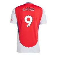 Stroje piłkarskie Arsenal Gabriel Jesus #9 Koszulka Podstawowej 2024-25 Krótki Rękaw